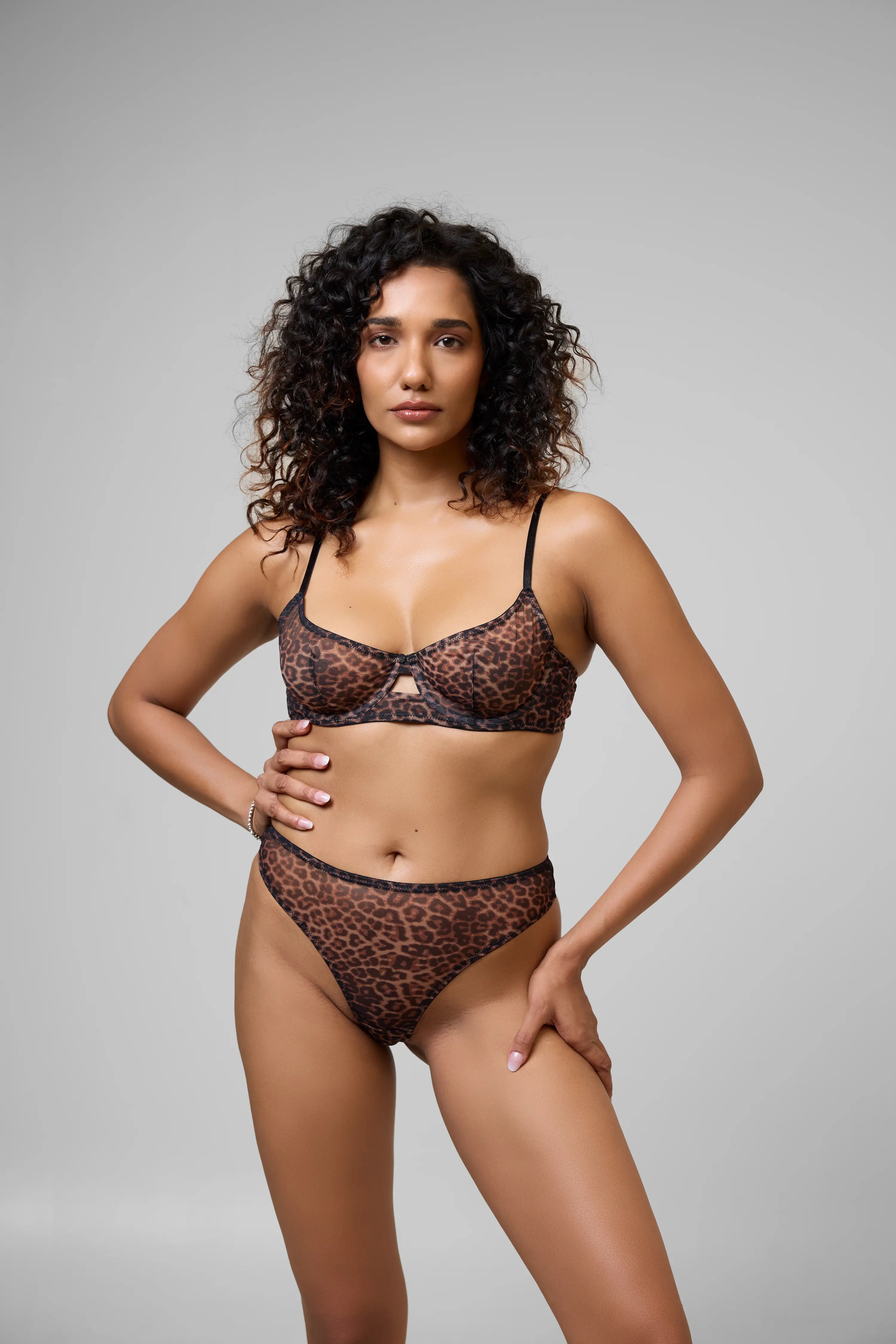 Leopard Luxe Net Underwear – Limited Edition