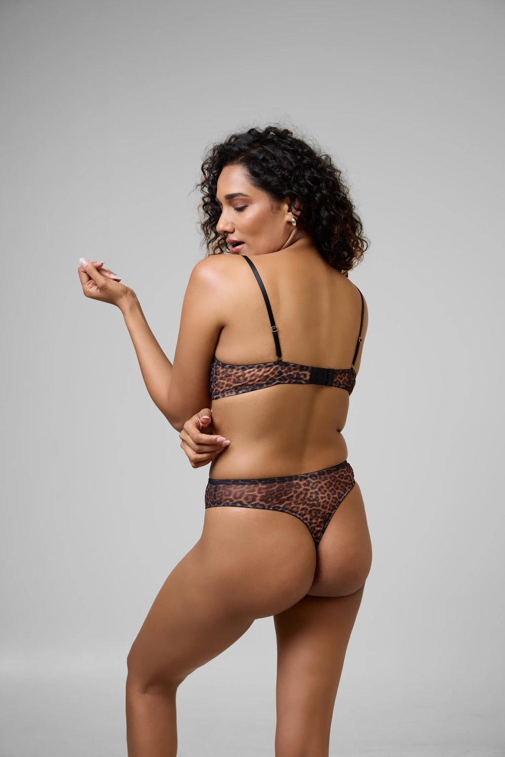 Leopard Luxe Net Underwear – Limited Edition