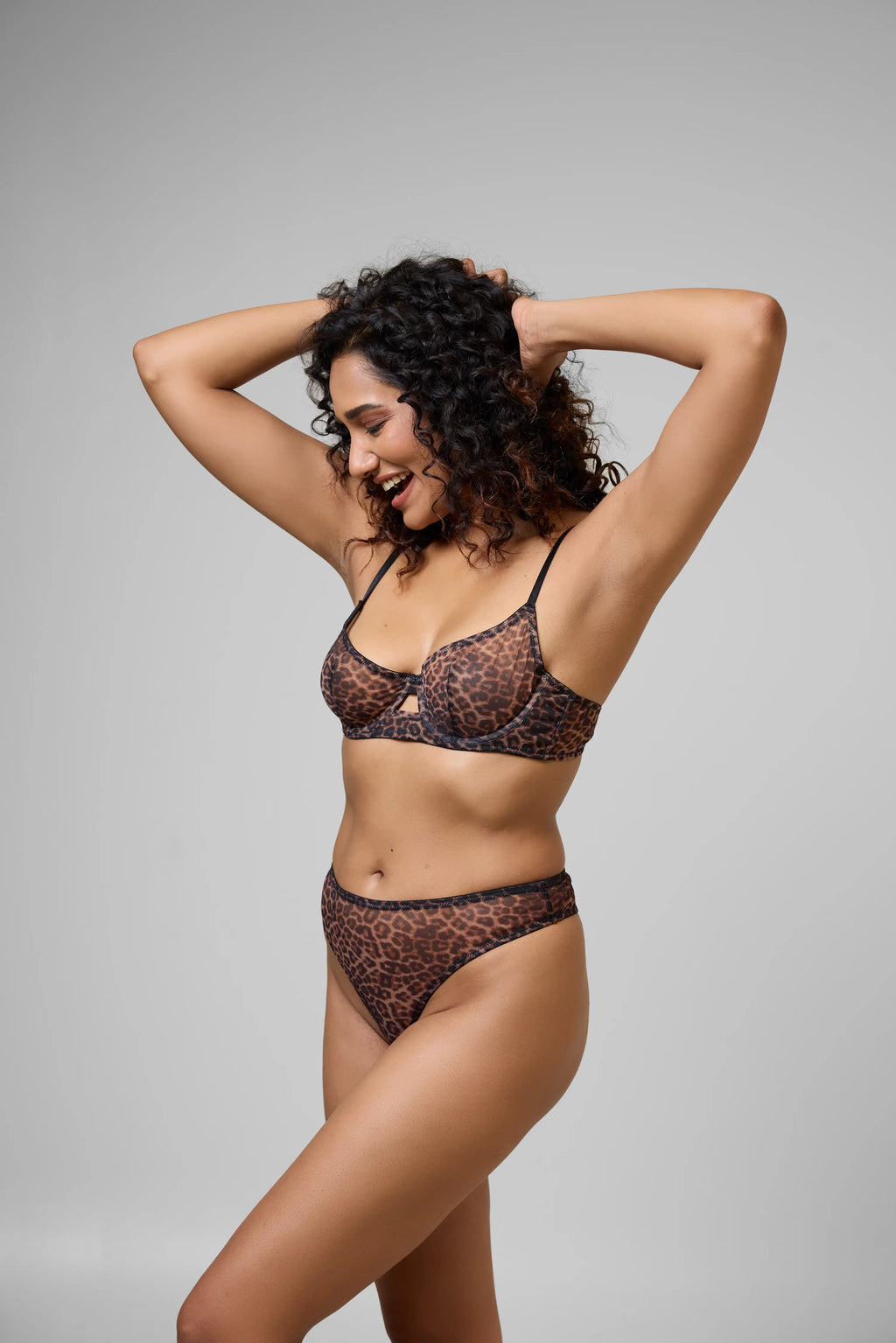 Leopard Luxe Net Underwear – Limited Edition