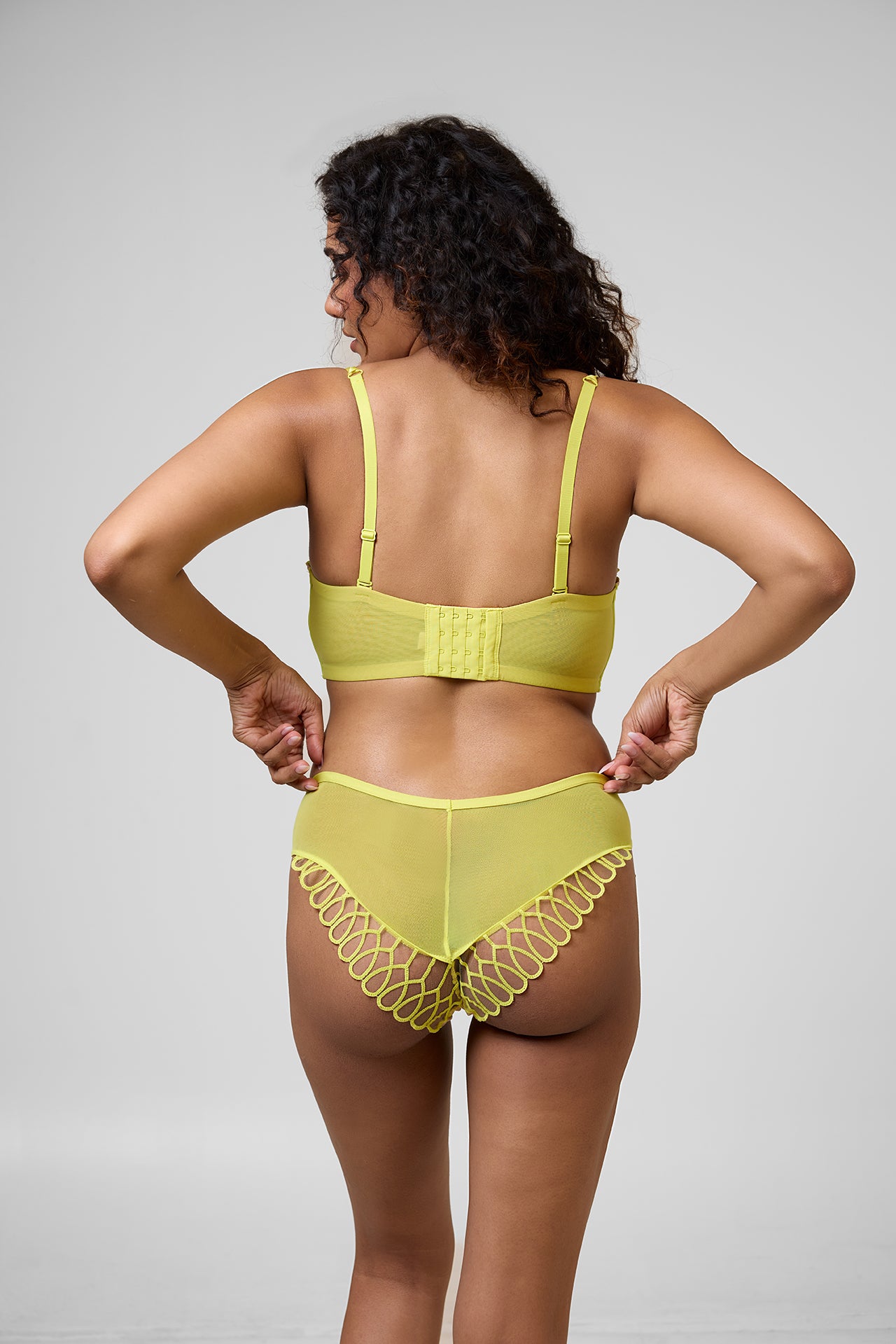 Neon Green Bra