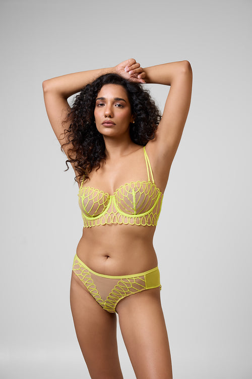 Neon Green Bra