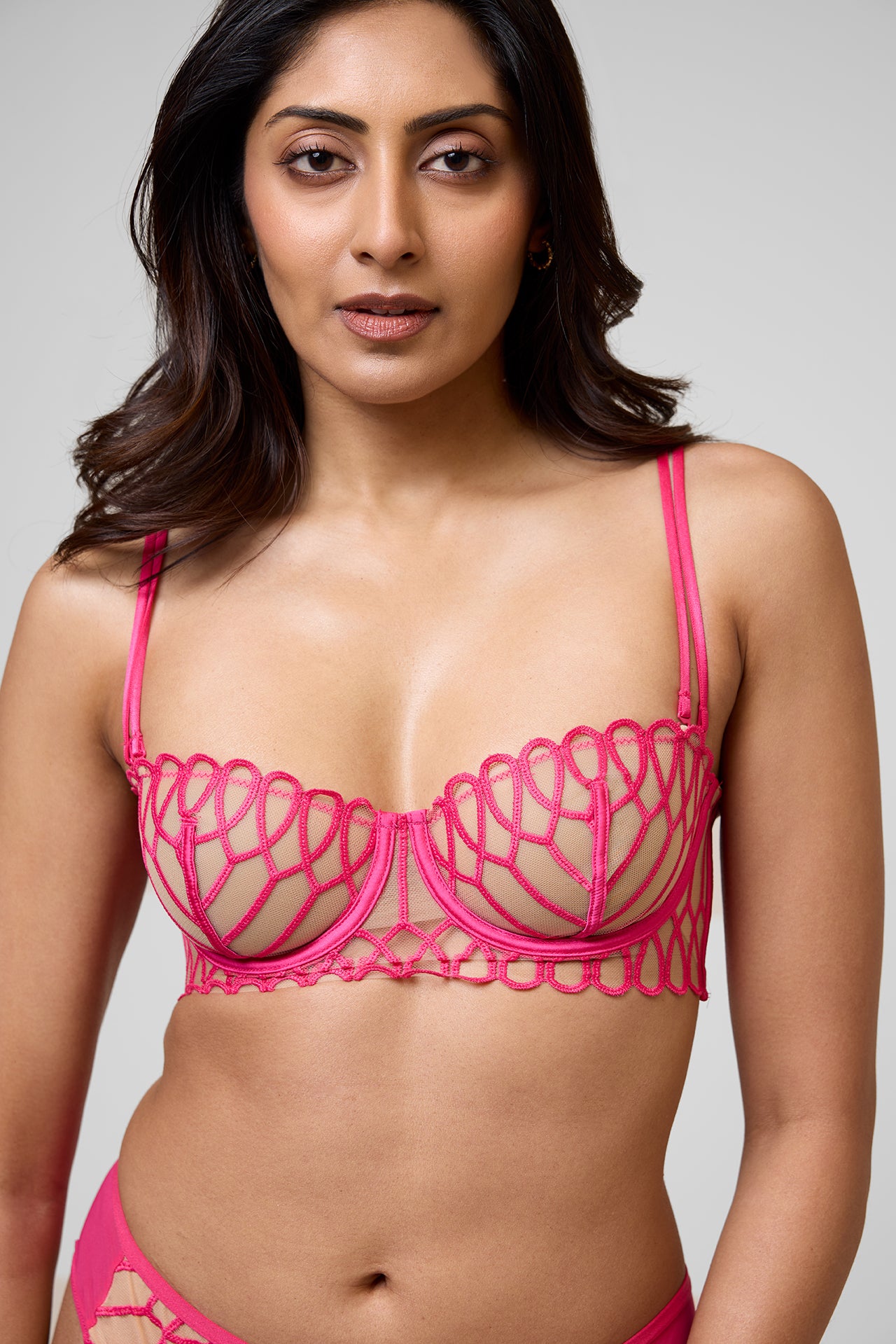 Neon Pink Bra