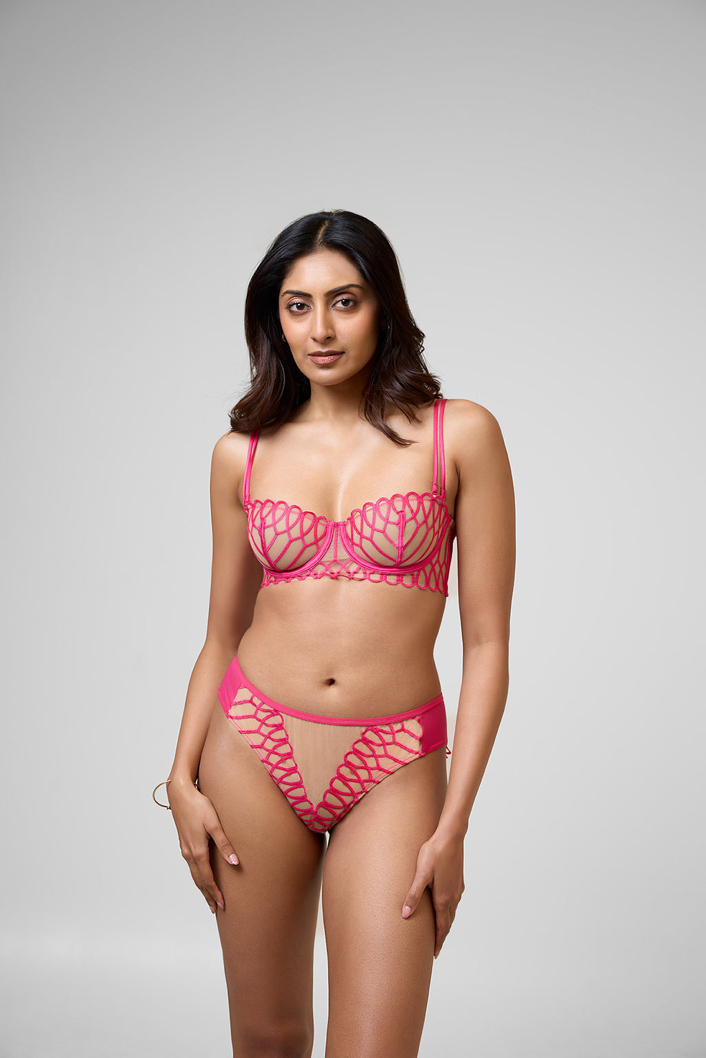 Neon Pink Bra